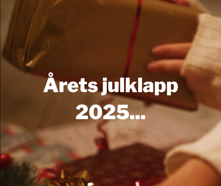 Årets julklapp 2025...